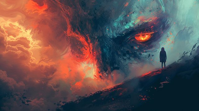 Fear of the Unknown by Artist: Usha M Reddy